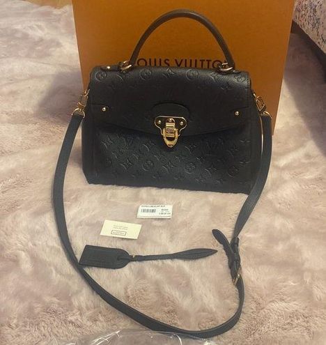 Louis Vuitton Georges BB Noir Empreinte Leather Bag