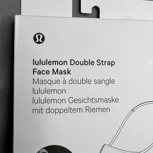 Lululemon Double Strap Face Mask NWT Unopened/Unused *BRAND NEW* (DKOV)  Green - $12 (14% Off Retail) New With Tags - From LiftUp