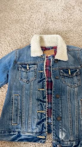 Jackets & Coats | Hollister Co. Mens Sherpa-Lined Puffer Jacket Light Blue  · AmrWadeaArt