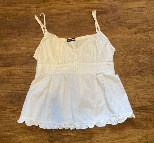 Brandy melville cream Tiffany tank