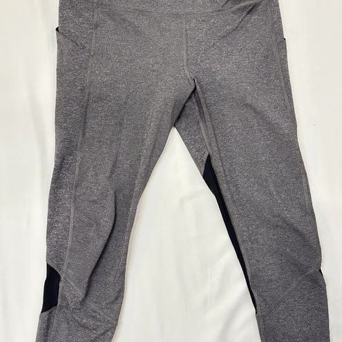 Lululemon Pace Rival Crop - 22 - Heathered Black / Black - 8 - $45 - From  revivalmdc