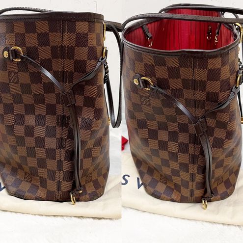 Louis Vuitton Damier Ebene Neverfull MM Tote Bag 60lv128s – Bagriculture