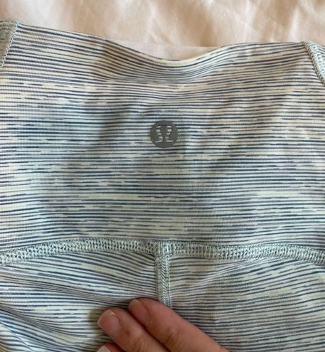 Lululemon Train Times Pant 25 In Wee Are From Space Sheer Blue