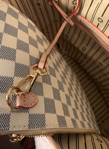 Daisy Rose Luxury Checkered White Tote Bag - $60 (60% Off Retail) New With  Tags - From Kayla