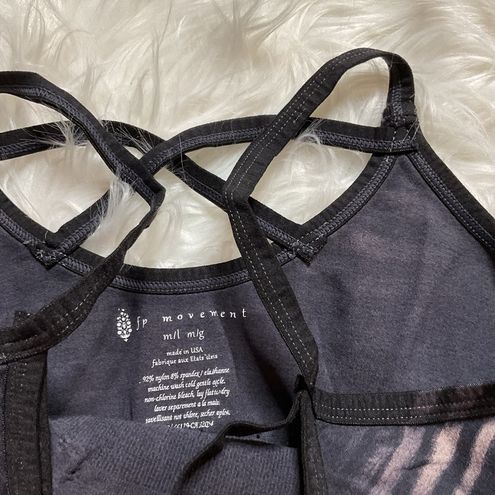 Free People FP Movement washed tie dye strappy yoga sports bra Size M - $29  - From Slayyy