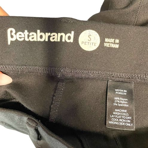 Betabrand Boot-Cut Classic Dress Pant Yoga Pants Black Size Small Petite -  $50 - From Bryan