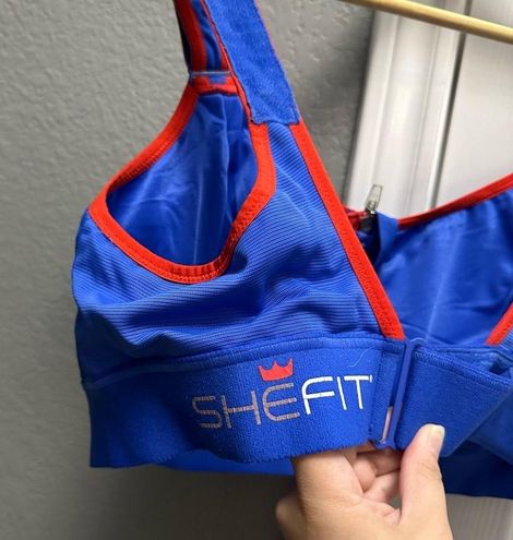 Shefit Blue Red Ultimate Sports Bra 4 LUXE Size undefined - $50 - From Anna