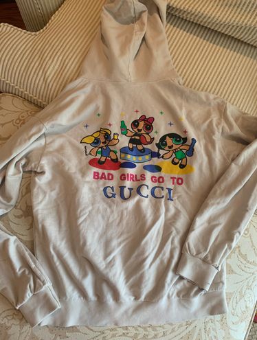 Mega Yacht, Sweaters, Mega Yacht All Good Girls Go To Chanel Bad Girls Go  To Gucci Cream Hoodie