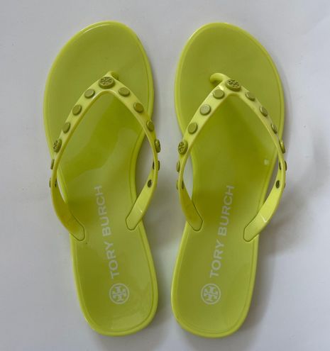 Tory Burch NEW Stuffed Jelly Neon Sandals Green Size 8 - $70 (45% Off Retail) - From Grace Tory Burch NEW Stuffed Jelly Neon Sandals Green Size 8 - $70 (45% Off Retail) - From Grace
