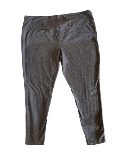 Terra & Sky Women's Grey Plus Size Cotton Blend High Waist Leggings Size :  3X - $10 - From Kolby