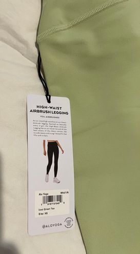 Alo Yoga High-Waist Airbrush Legging Iced green tea XS - $68 (30