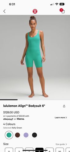 Lululemon Align Bodysuit Blue Size 6 - $95 (25% Off Retail) - From Brooke