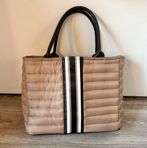 Think Rolyn Beige Puffer Structured Medium Tote Bag Tan Size One Size -  $135 (27% Off Retail) - From Tinnie