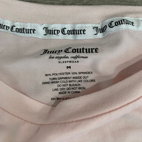 Juicy Couture NWT Pink Sleepwear Loungewear Pajama Set Jogger