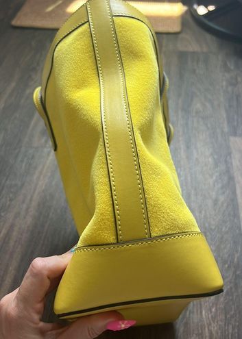 Jimmy Choo J immy Choo Nine2Five Logo Malibu Toweling East-West Tote Bag  Yellow - $900 (17% Off Retail) New With Tags - From Mooshkini