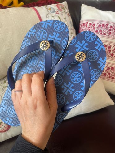 Flip flops Tory Burch Pink size 7 US in Plastic - 31621921