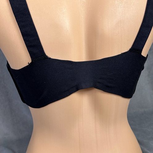 Spanx Bra-llelujah! Brallelujah Size 34DD Bra Black Unlined Cup