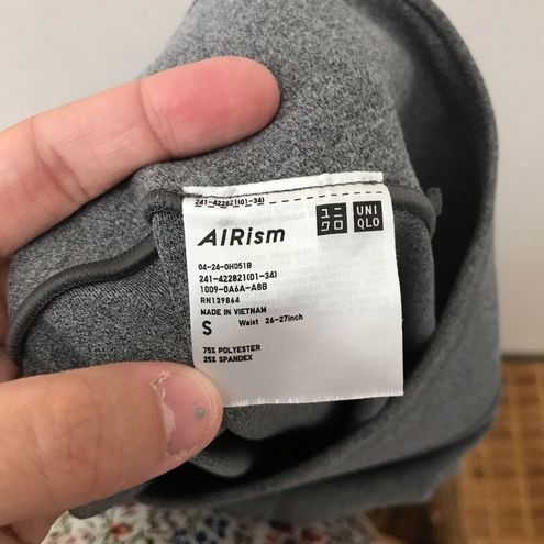 Uniqlo Gray Airism Breathable Leggings - $9 - From Destiny