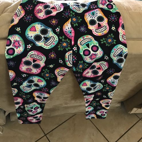 No Boundaries No Boundries Halloween Skull Leggings 7 juniors/small ladies  Multiple Size S petite - $20 - From Nursejudy