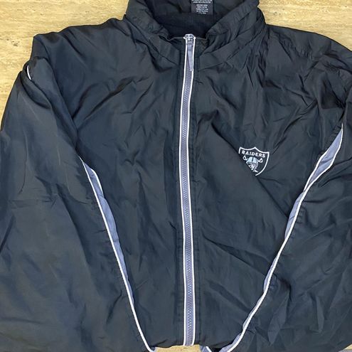 Nfl Choice Sports Raiders Jacket Size 2xl Black 50 75 Off Retail From Mags