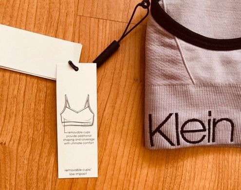 Calvin Klein Performance Sports Bra Purple Size XS - $25 New With