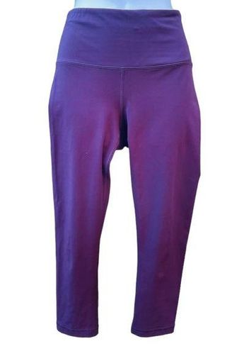 90 degree by Reflex Purple Capri leggings - $23 - From Jessica