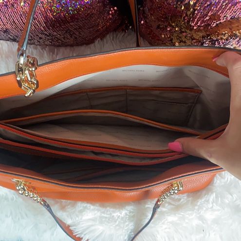 Michael Kors burnt orange large tote bag - $92 - From Karima