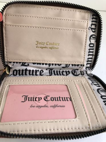 Juicy Couture Pink Long Zip Wallet