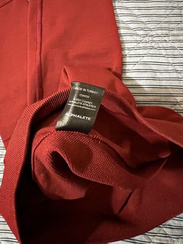 Alphalete Amplify Leggings Red Size M - $120 - From Fit