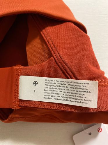 NWT Lululemon Invigorate Bra High Support Size 4: Retails: $58