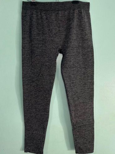 Time & Tru Gray Fleece Leggings Women's Size XL 16/18 New without