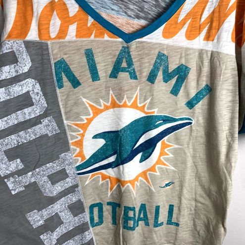 NFL Touch Alyssa Milano Womens Miami Dolphins Football Tee Size Medium  T-Shirt - $19 - From Courtney