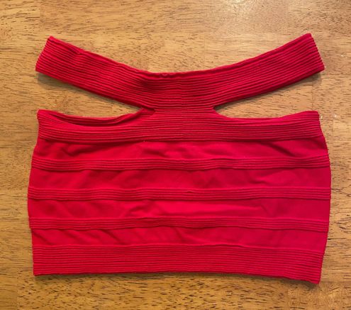 New Kurve Dancewear 80s/Y2K Bra Top Red - $21 (16% Off Retail) New With - From Shannon