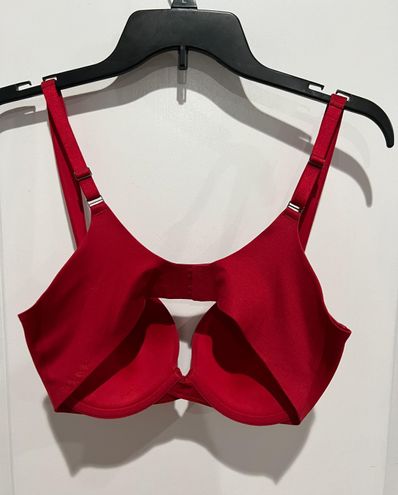 Spanx Spank Pillow Cup Bra, Sz 34D Red - $50 - From Chandra