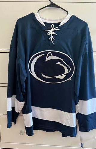 Penn State Men's Lance Hockey Jersey in White by Lance Apparel