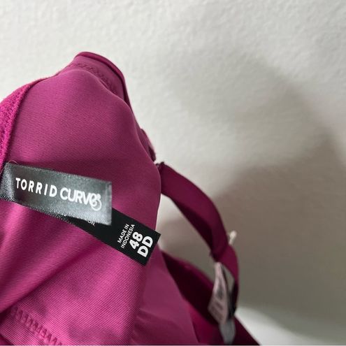 Torrid NWT Magenta Pink Push-Up Longline Strapless Bra Size 48DD - $35 New  With Tags - From Stephanie