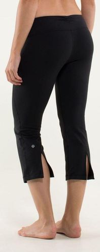 lululemon capris with slits