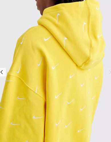 Nike Yellow Swoosh Hoodie Size M 120 From Paola