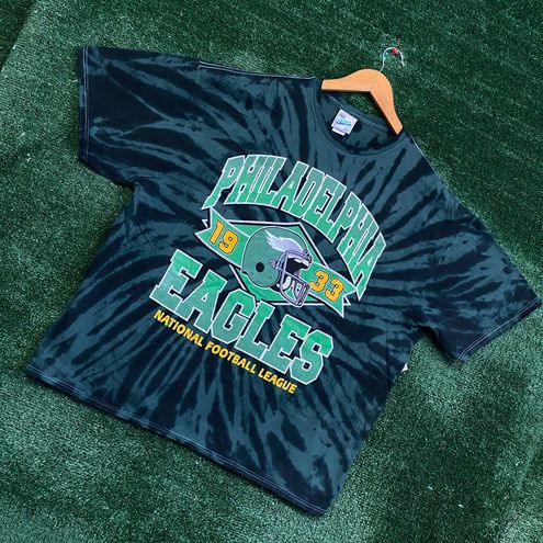 Philadelphia Eagles Unisex Short Sleeve Flea Market Tie Dye Tee