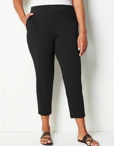 J. Jill Affinity Slim Leg Crop Pants Women's Size XL Tall Pull On