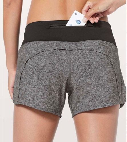 Lululemon Run Times Short II 4” Black Size 6 - $65 (48% Off Retail) - From  Leslie