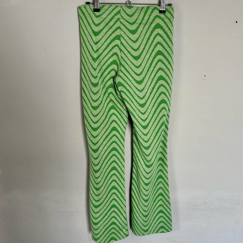 Urban Outfitters Uo Bryn Pull On Flare Pant in Green