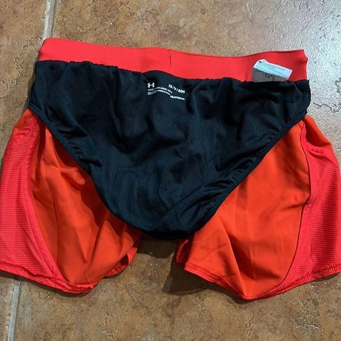 Under Armour NWOT Under Armor short women size XS Orange - $11 - From Lulu