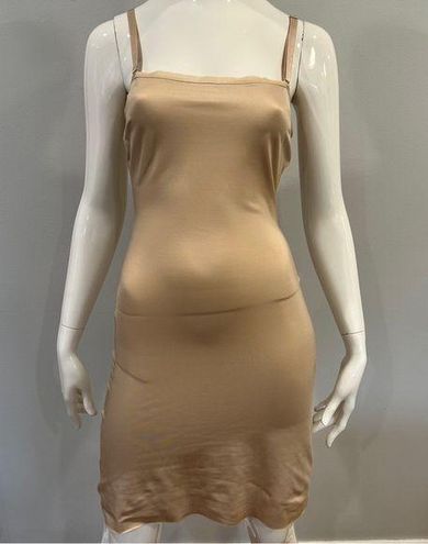 Spanx Nude Smoothing Slip Shapewear Dress With Straps Size M - $35