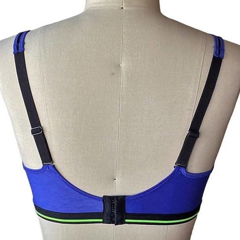 Hanes Blue X-Temp Cooling Wireless T-Shirt Bra ~ Women's Size LARGE - $14 -  From Susan