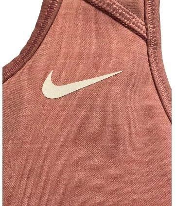 Nike Dri-Fit Pink Sports Bra With Upper White Swoosh..Sz:XL - $22