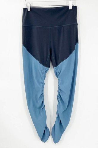 ZYIA, Pants & Jumpsuits, Zyia Active Blue Gray Storm Parallel Luxe High  Rise Leggings Womens Size 4