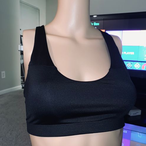 Victoria's Secret Victoria Secret Lightweight Sports Bra Black - $13 - From  jello