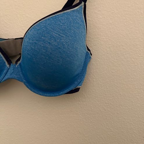 Victoria's Secret Lined Demi Blue Padded Bra Size 34D - $25 - From Kate