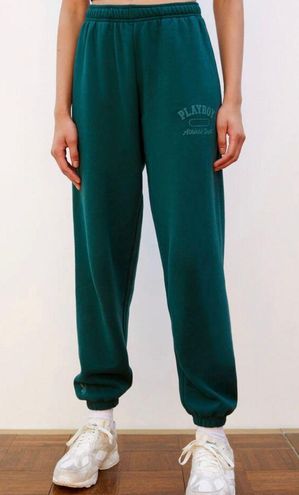 Playboy Bunny Sweatpants Green Size L 